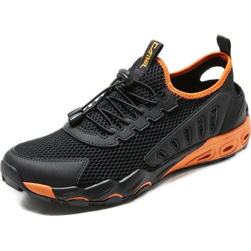 CAMEL Outdoor River Upstream Shoes Men Breathable Quick-drying Non-slip Fishing Shoes Wading Beach Amphibious Shoes 2021 Summer