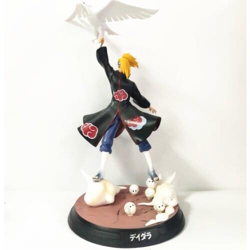 Naruto Deidara PVC Action Figures 350mm Anime Naruto Shippuden Deidara Collectible Figurine Toy