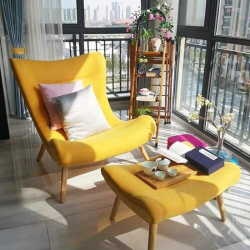 Snail Chair Single Lazy Sofa Nordic Small Apartment Living Room Tiger Chair Bedroom Balcony Lounge Chair Sofa Chair