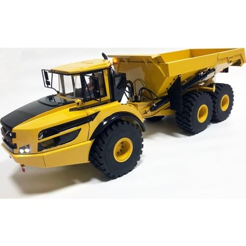 In stock!!! 1/14 rc articulated dump truck hydraulic dump truck/rc truck