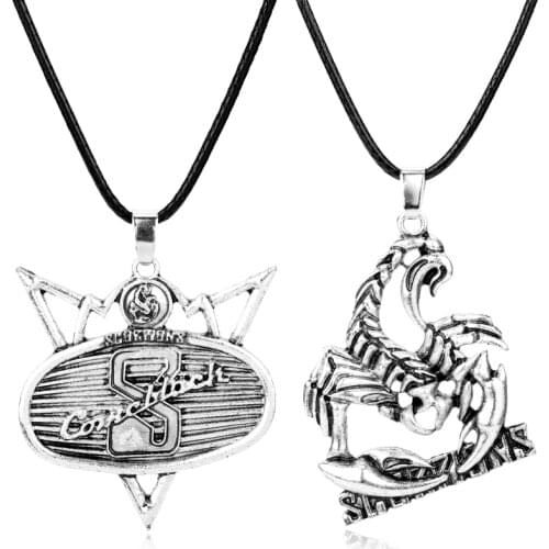 Dongsheng Rock Band Scorpions Necklace Metal Scorpion Pendant Fashion Link Chain Necklaces Women Men Charm Gifts Jewelry