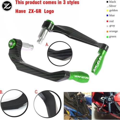 Motocycle Handlebar Handle grips Bar Ends Brake Clutch Levers Guard Protector For Kawasaki ZX-6R ZX6R ZX 6R 2009-2018 2017 2016