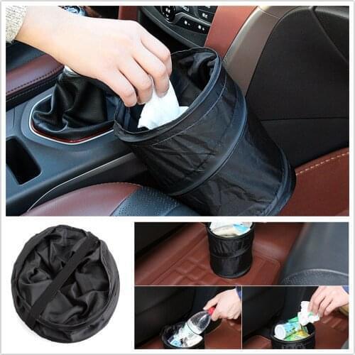 Car Trash Can Bag Leak Proof Garbage Pocket FOR Mitsubishi ASX Endeavor Expo Galant Grandis Lancer Mirage Montero Peugeot 407