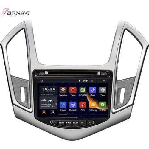 Topnavi 8'' Octa Core 2GB RAM Android 6.0 Car Radio Stereo GPS for CRUZE 2013- For CHEVROLET Audio DVD Player