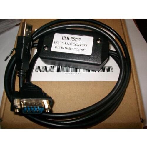 USB-RS232, PLC programming conversion cable, USB to RS232, industrial grade, WIN7, XP, WIN8, WIN10