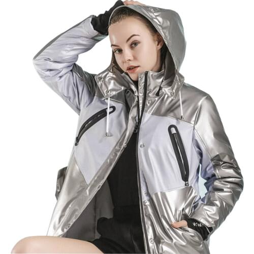 OhSunny Winter Long Women Jacket Hooded Zipper Warm Waterproof Windproof Coat For Men Outwear Fashion Pockets Parka Jacket