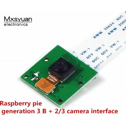 1~5pcs/lot Raspberry Pie 3 generation B + 2 generation 3 camera 5 million CSI video interface
