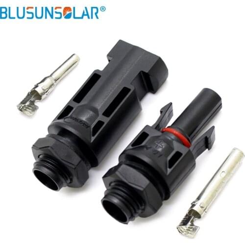 1 pair free shipping Solar PV connector for solar panel mount and inverter Panel solar connector