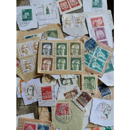 1 pcs Used Post Stamps Germany (Some Repeated) Colection Wholesell