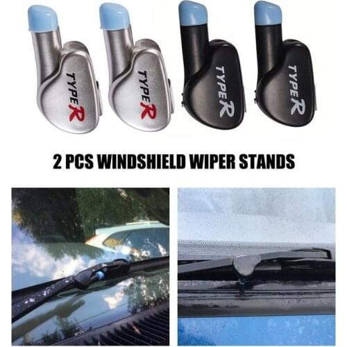 2 PCS Windshield Wiper Stands Aluminum Alloy Vehicle Tool Accessories Wiper Blade Protector Stand Separator Car Tool