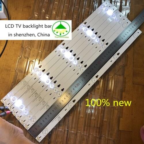 8 pcs/lot 100% new good quality LED Backlight For TCL B48A858U B48A538 Light Bar 4C-LB4805-HQ4 48HR330M05A1 V2