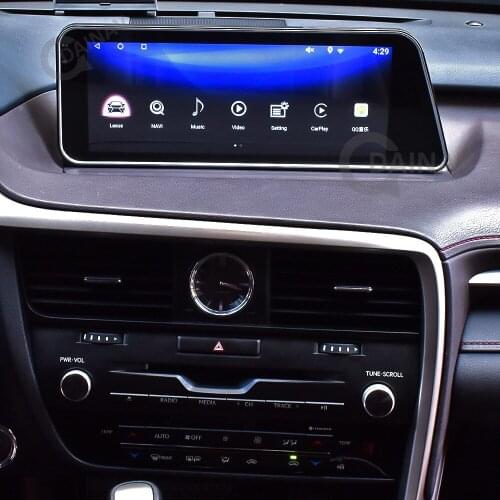 Touch Screen Car Multimedia Video Player Stereo for LEXUS RX RX200 RX350 RX450 2016-2019 Car Radio DVD GPS navigation