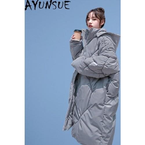 AYUNSUE Winter Jacket Women 2021 High Quality Down Cotton Coats Famale Loose Korean Style Parkas Ladies Casaco Feminino SQQ104