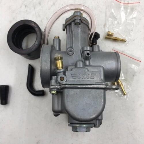 Free shipping carburetor 24mm 2/4-stroke racing flat side OEM part for OKO carb CARBY KEIHIN