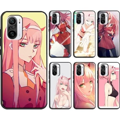 Zero Two Darling in the Franxx For POCO X3 M3 F2 Pro Case For Xiaomi Mi 10T 9T Pro Note 10 Lite A2 Mi 11 A3 Phone Coque