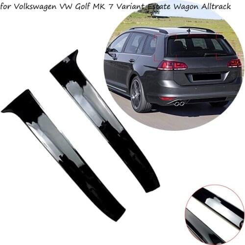 For Volkswagen VW Golf MK 7 Variant Estate Wagon Alltrack Car Styling Car Rear Wing Side Spoiler Stickers Trim Cover Accessories