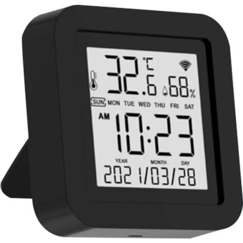 S09A Tuya WiFi 3 In1 Infrared Remotes Control Temperature Humidity Detection Intelligent Sensor USB Power Supplys LCD IR-enabled