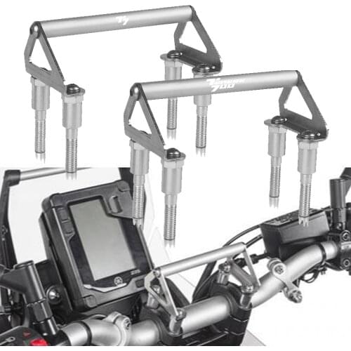 Motorcycle Navigation GPS Plate Bracket Phone USB Adapter Holder T7 Rally Tenere 700 FOR YAMAHA TENERE 700 Rally 2019 2020 2021