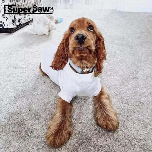 New Summer Pet Dog Breathable T-shirt Clothes For Small Medium Dogs French Bulldog Schnauzer Chihuahua Pug Hoodie Coat LXC35