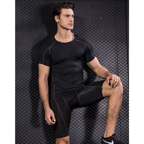 New Ladies Yoga Tight Short Sleeve Fitness Running Sports Training Quick-Drying Elasticity Matching Round Neck T-Shirt Clothes