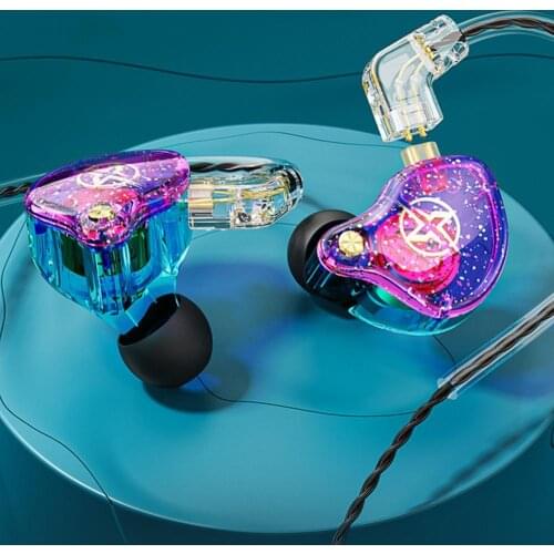 X2pro Wired Earbud Split Design Stereo Sound 3.5mm Universal HIFI Wired Around-the-Ear Earphone for Sports