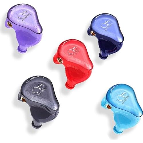 SHANLING ME200 Dual Driver Hybrid Wired In-Ear Earphones with Detachable Cable HIFI Music Earphone