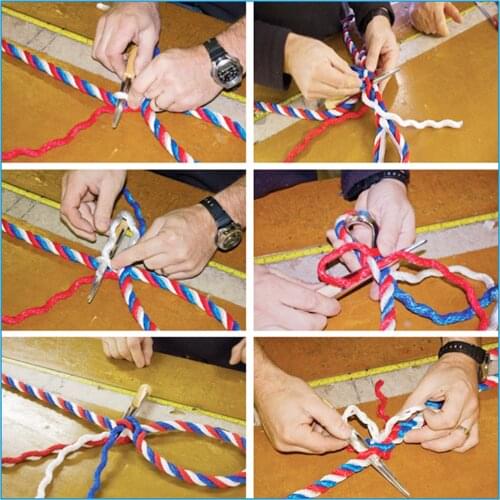 180mm Stainless Steel Rope Splicing Spike, with Nylon Handle for Marine Boat, Yacht Fishing Accs