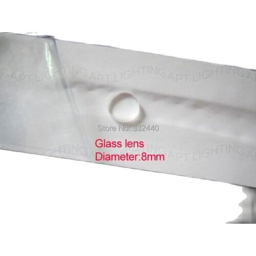 High quality 808nm laser diode focus glass lens/ Collimating lens / Diameter 8mm