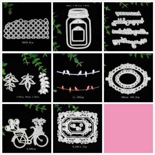 YPP CRAFT Big Promotion Metal Cutting Dies Stencils for DIY Scrapbooking Stamp/photo album Decorative Embossing DIY Paper Cards