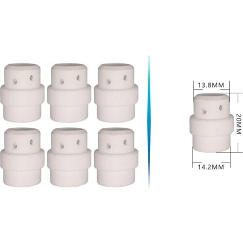 012.0183 Binzel BW Style MB24 24KD Gas Diffuser Ceramic Ring MIG Gun Welding Torch Consumables 10 Pieces