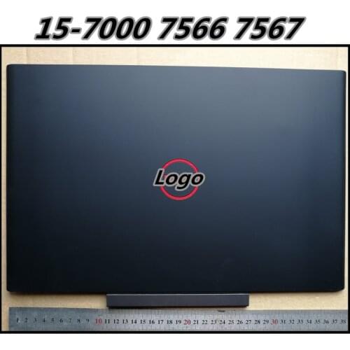 95% New used Condition LCD Back Cover top Case Screen Cover Cap Carcass For Dell 15-7000 7566 7567 Bezel Front Frame Housing Cov