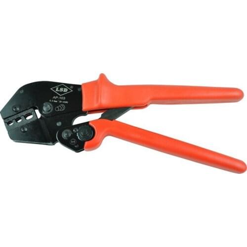 AP-103 High Quality Hand Crimping Tools Crimping Cap for insulated closed terminals 0.5-6mm2 20-10AWG Ratchet Pliers crimper