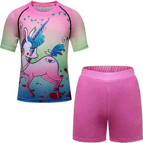 Cody Lundin 2021 Hot 3d t shirts children design anime animal kids clothing 2 pieces baby sets cute child shorts