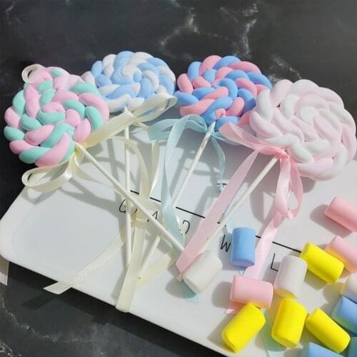 Long Lasting Attractive Decorative Delicate Lollipop Decor Delicate Lollipop Model Cute for Home