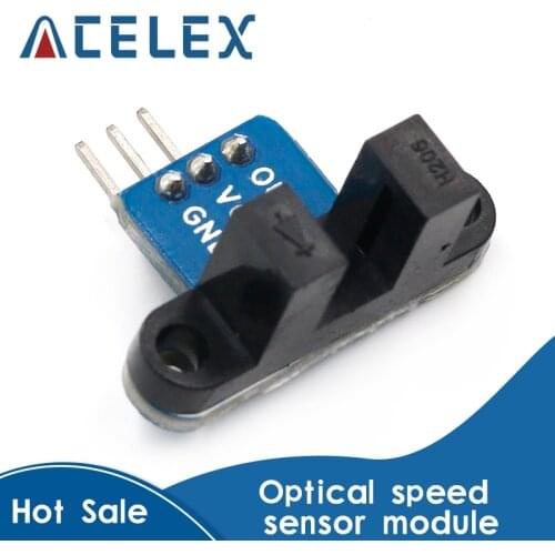 IR Infrared Slotted Optical Speed Measuring Sensor Detection Optocoupler Module For Motor Test