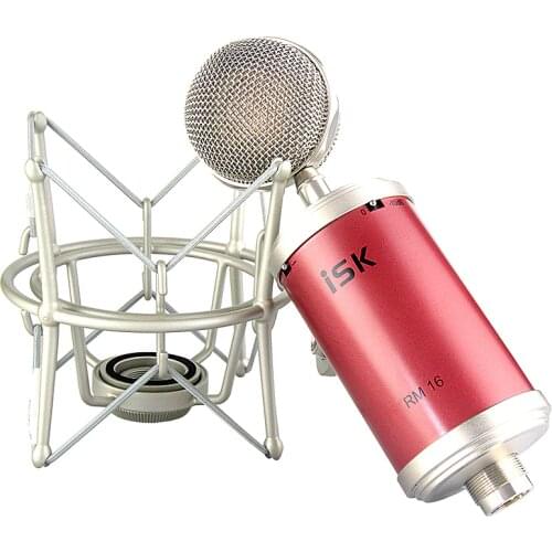 ISK RM16 small bottle condenser microphone professional for recording computer music network Large diaphragm studio microphone