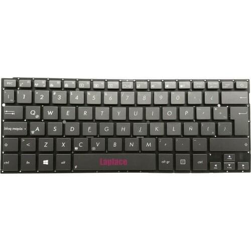 Latin-Spanish backlit keyboard for Asus UX410U UX410UA UX410UQ UX410UF UX410UQK UX410UAK