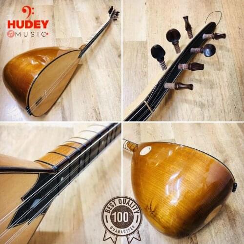 HUDEY Baglama Bağlama Short Fretboard Saz Turkish Guitar гитара укулеле عود موسيقي Oud Andralyn Bag Store Guitar Tezene Mizrap
