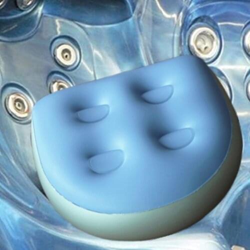 Seat Bath Spa Cushion Inflatable Water Injection Dual-Purpose Inflatable Seat Cushion Swimming Pool Hot Tub Cushion Pillow