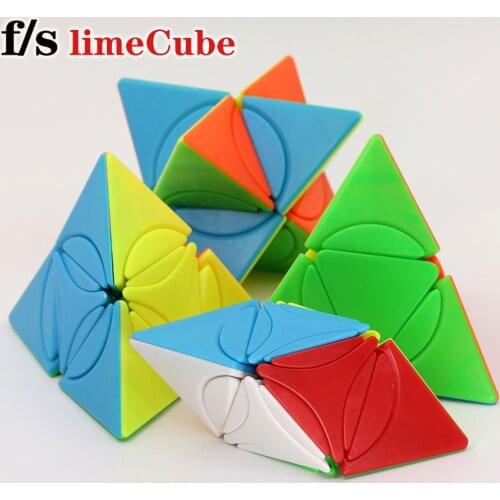 Magic cube puzzle fs limCube 2x2x2 Circle Series Circle Pyramid plus Dino Star Plus LiuSeLingJing II pyramid cube toy game cubes