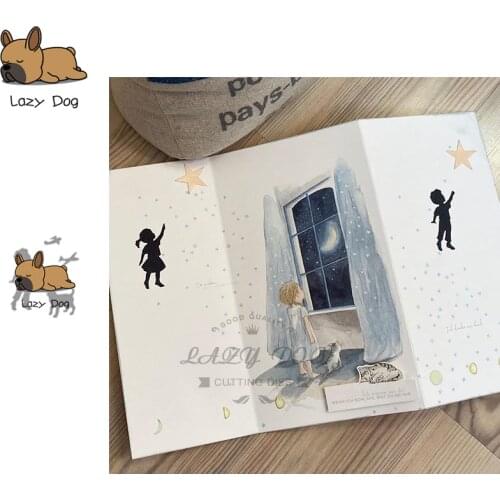 Dog Airplane Boy Metal Cutting Dies Scrapbooking Stencil DIY Decorative Craft Embossing Die Cuts Card Making New Dies For 2020