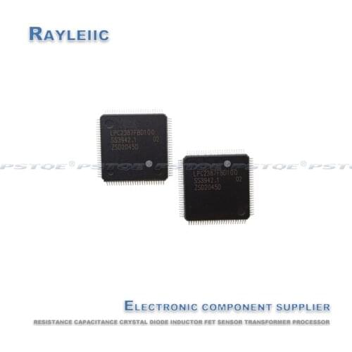 Non-counterfeit.2PCS~10PCS LPC2387FBD100 LQFP-100 LPC2387FBD LQFP100 LPC2387 32-bit microprocessor 512KB IC New and original