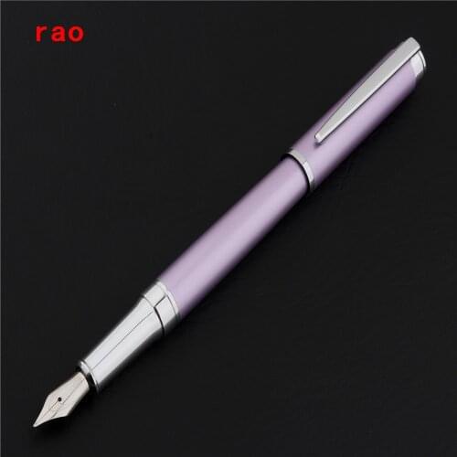 New Luxury quality 05 Purple Stationery office supplies School Supplies Fountain Pen ink pens