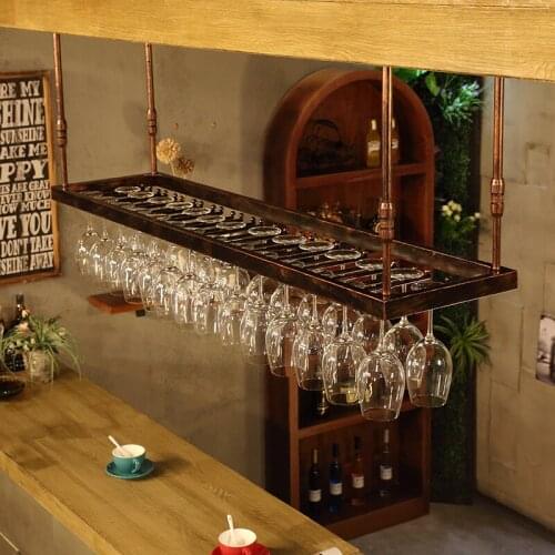 120-200cm good quality Home and bar Wine Glass Rack Hanging Large Stemware Holder Under Cabinet Kitchen Bar & Wine Tools