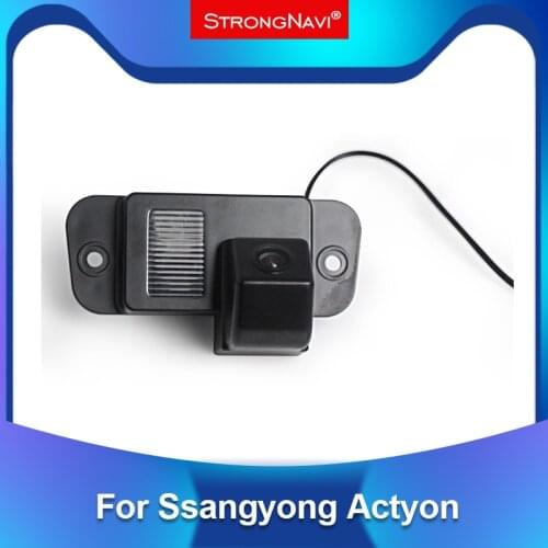 HD waterproofer Auto Parking Assist Car Backup Rear View Camera Reversing Camera for Ssangyong Rexton Kyron Korando Actyon