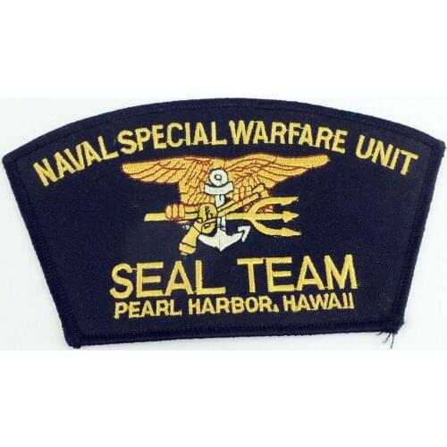 Naval Special Warfare Unit SEAL TEAM Embroidered Patch Military Store