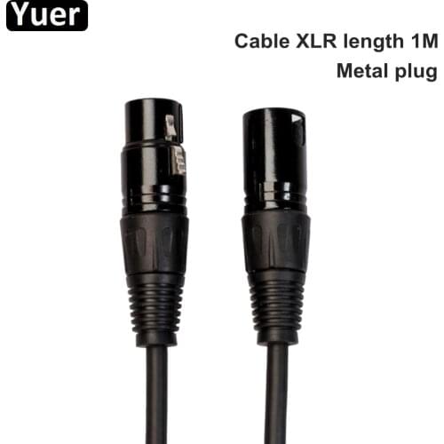 XLR Microphone Extension Audio Cannon Cable Plug XLR Extension Mikrofon Cable For DJ Audio Mixer Amplifiers XLR Cord Karaoke