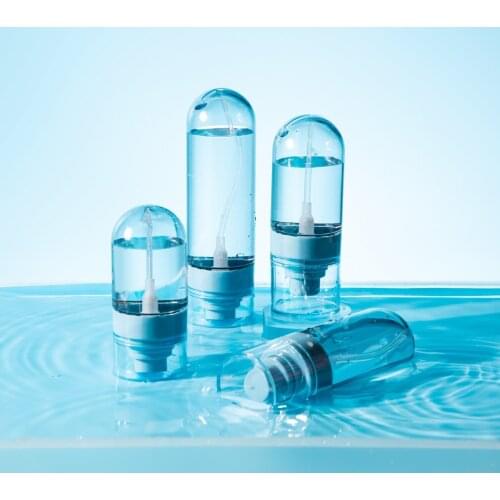 1Pc Creative Spray Bottle Soap Dispensers Portable Travel Packing Press Bottle Container for Cosmetic Cream Lotion Moisturize