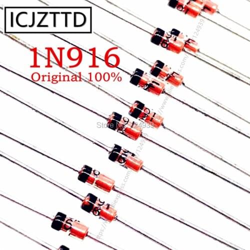 100PCS 1N816 DO-35 DO35 1N914 1N914A 1N914B 1N916B 1N916 IN916 Original 1N957BRL 1N957B 1N957 1N958 1N958B IN958 1N959B 1N959