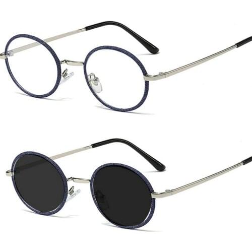 2020 New Fashion Men Round Reading Glasses Women Female photochromic Reading Glasses +0.5 0.75 1.25 1.75 2.25 NX